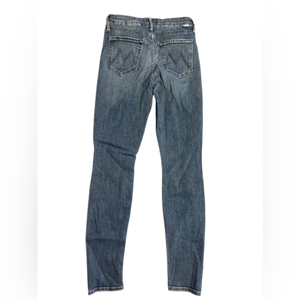 MOTHER The Looker Blue Skinny Jeans - Picture 12 of 14